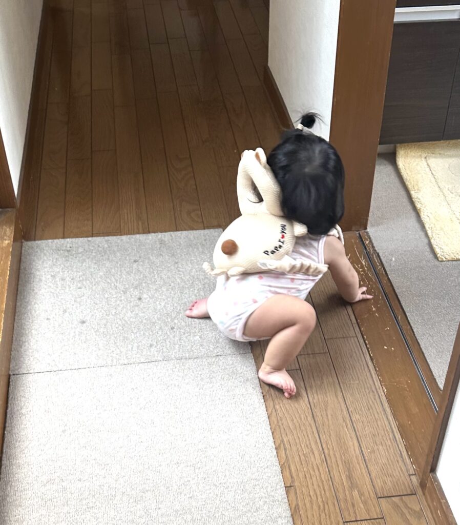 ごっつん防止リュック